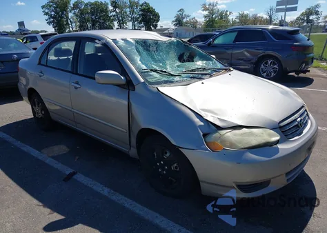 2003 Toyota Corolla Ce/Le/S from USA, damaged, VIN 2T1BR32E53C088675